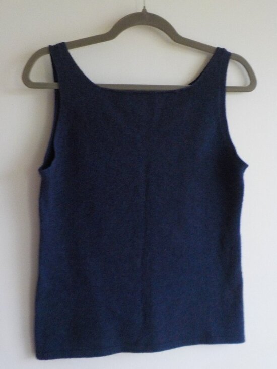 Jill Stuart Sweaters - Jill Stewart Sweater Tank - Small/Medium - Cashmere Blue (2103)